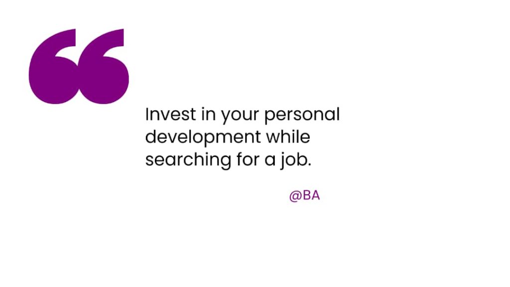 Quote on job search mistakes to avoid
