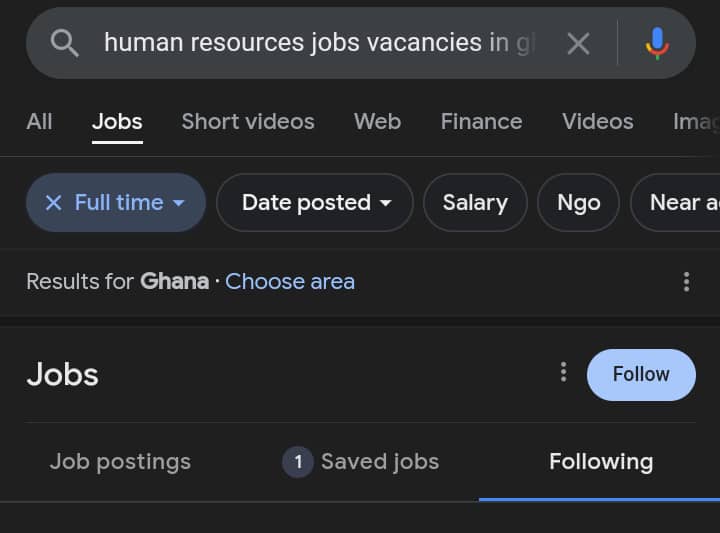 Google job alerts to get job opportunities